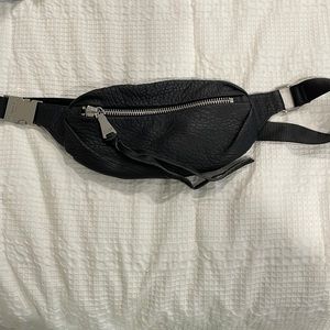 Aimee Kestenberg Black Leather Belt Bag